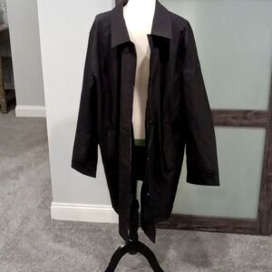 Mens Michael Kors Long sleeve trench coat with cuffs & collar size XL NWT